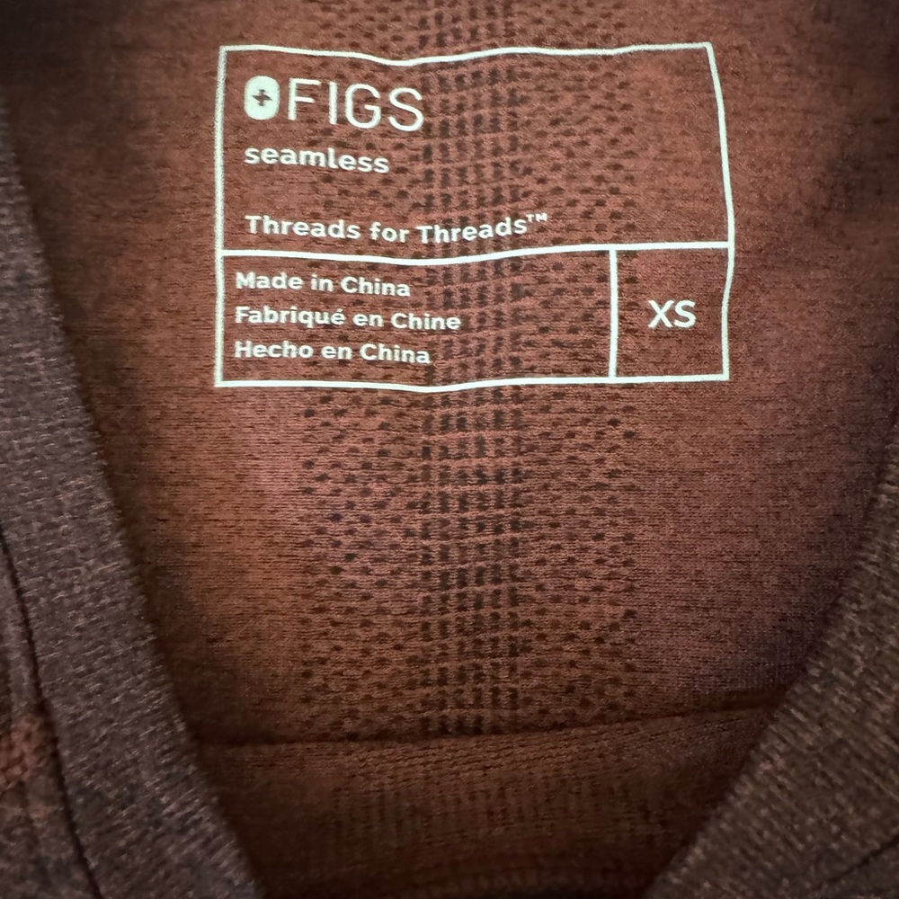 figs salta seamless longsleeve underscrub XS - Picture 2 of 4